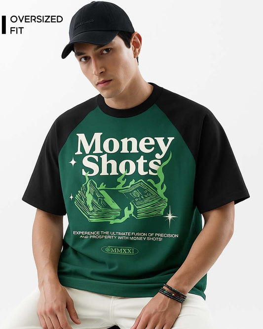 MONEY SHOTS OVERSIZED T-SHIRT