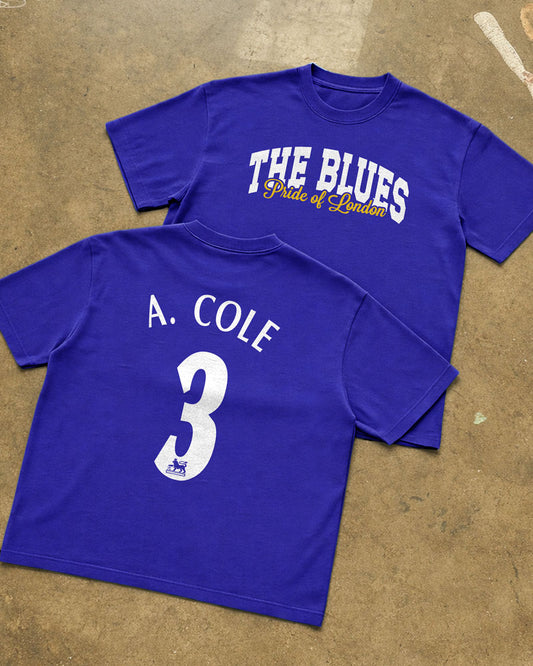 THE BLUES LEGENDS JERSEY STYLE T-SHIRT