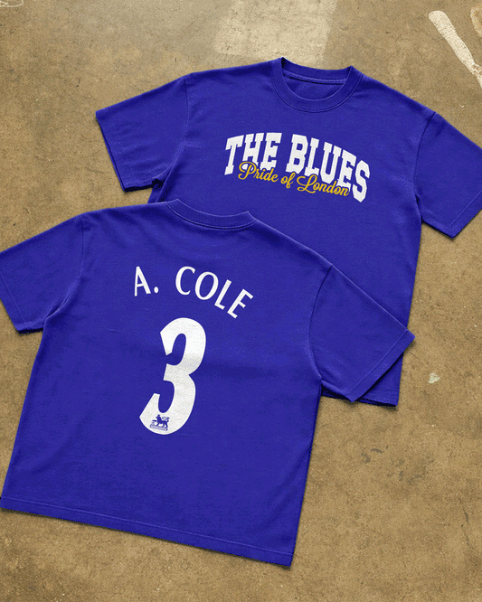 THE BLUES LEGENDS JERSEY STYLE T-SHIRT