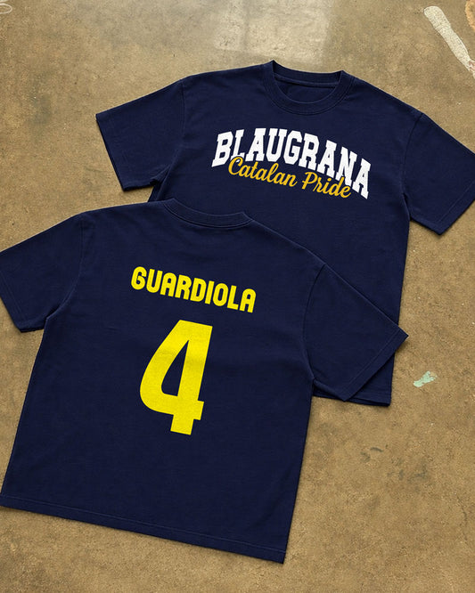 BARCA LEGENDS JERSEY STYLE T-SHIRT