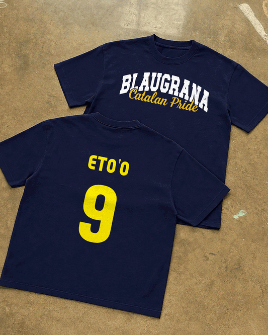 BARCA LEGENDS JERSEY STYLE T-SHIRT