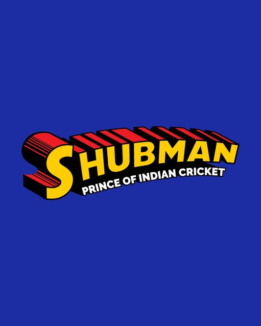 SHUBHMAN SUPERMAN T-SHIRT For Men