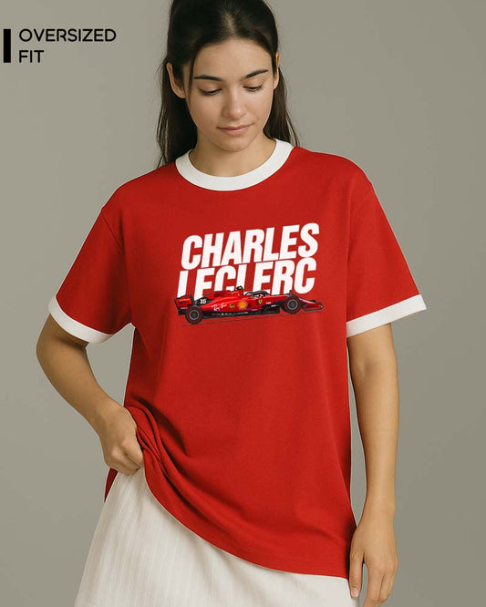 LECLERC F1 CAR T-SHIRT For Women