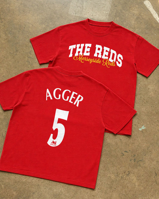 THE REDS LEGENDS JERSEY STYLE T-SHIRT