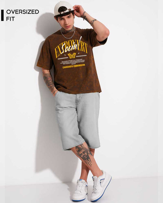 SOCIAL EXTROVERT OVERSIZED T-SHIRT