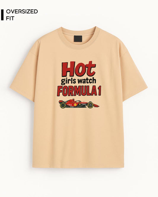 HOT GIRLS WATCH FORMULA 1 T-SHIRT For Women