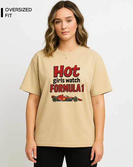 HOT GIRLS WATCH FORMULA 1 T-SHIRT For Women
