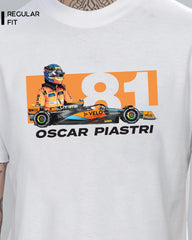 PIASTRI F1 CAR T-SHIRT For Men