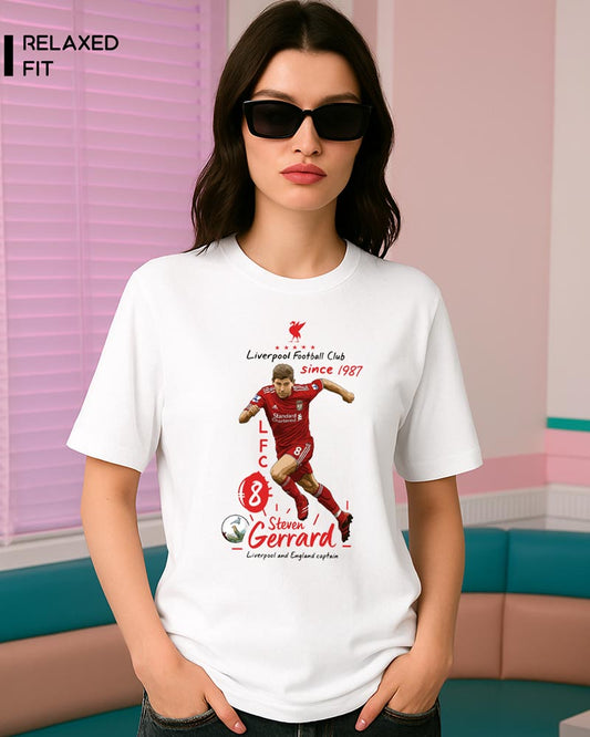 GERRARD POSTER T-SHIRT For Women