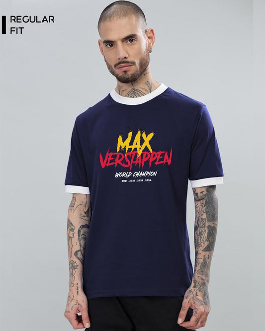 MAX VERSTAPPEN 2024 CHAMPION T-SHIRT For Men