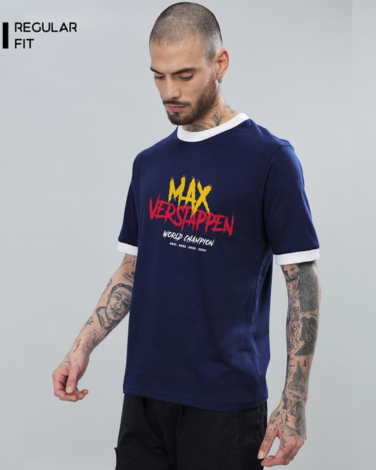 MAX VERSTAPPEN 2024 CHAMPION T-SHIRT For Men
