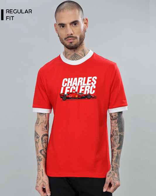 LECLERC F1 CAR T-SHIRT For Men