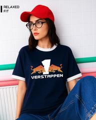 VERSTAPPEN 1 REDBULL T-SHIRT For Women