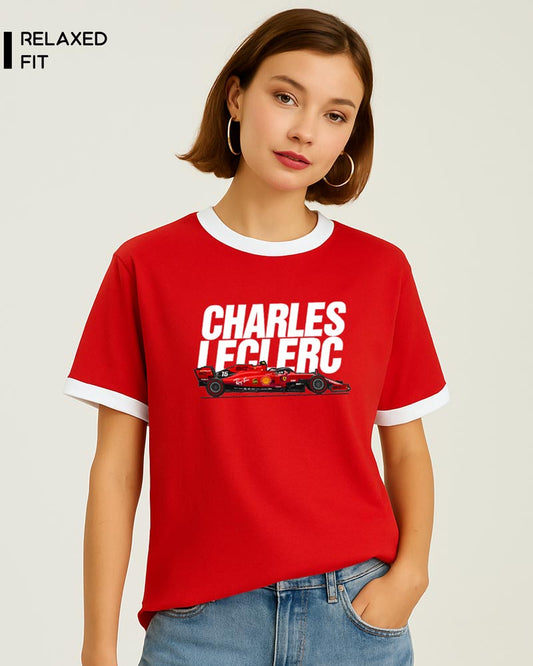 LECLERC F1 CAR T-SHIRT For Women