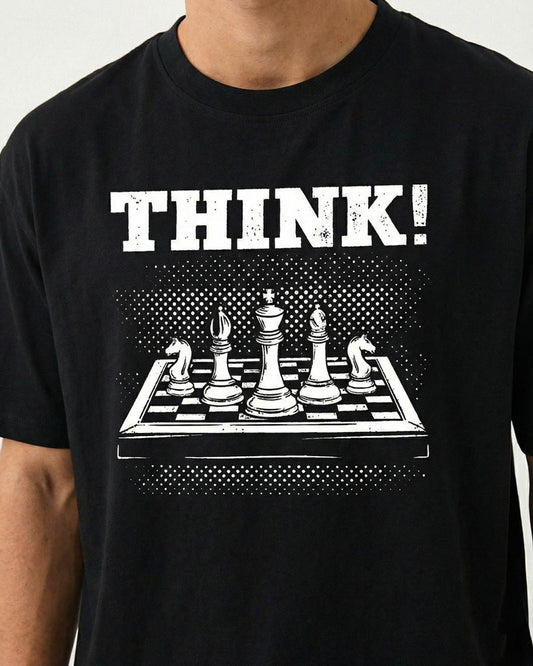 THINK POSTER T-SHIRT