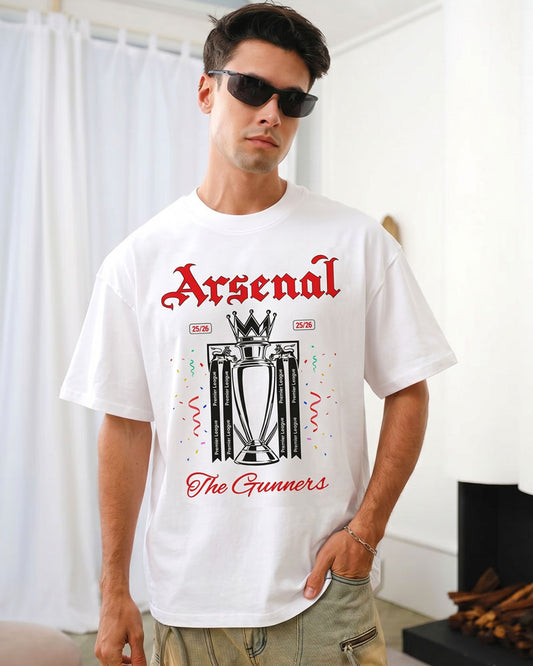 THE GUNNERS PL WINNERS T-SHIRT