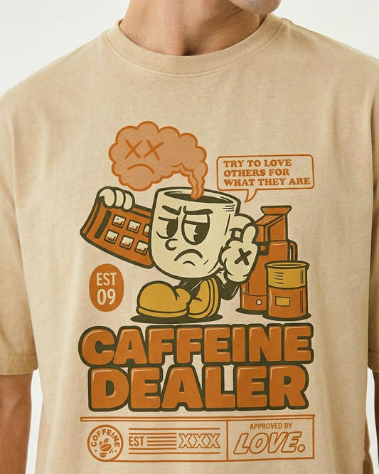 CAFFEINE DEALER T-SHIRT