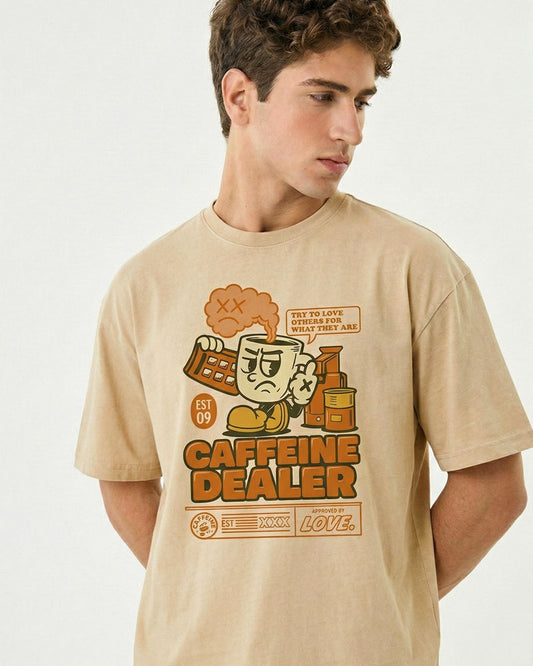 CAFFEINE DEALER T-SHIRT