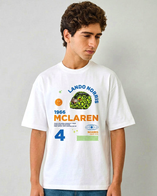 LANDO NORRIS HELMET T-SHIRT