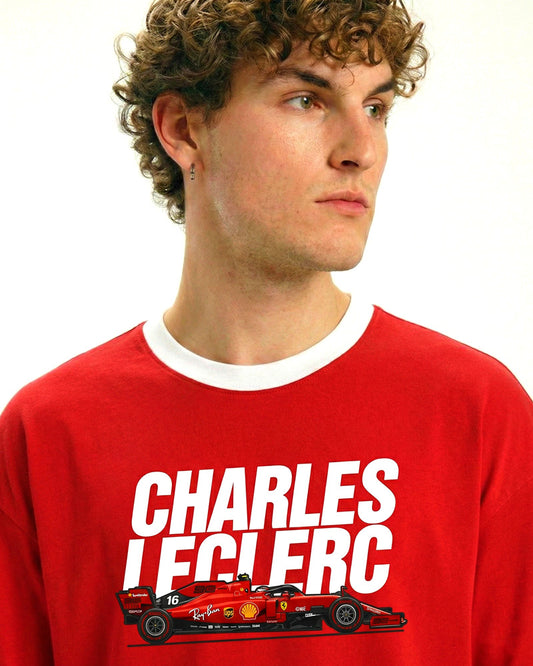 LECLERC F1 CAR T-SHIRT