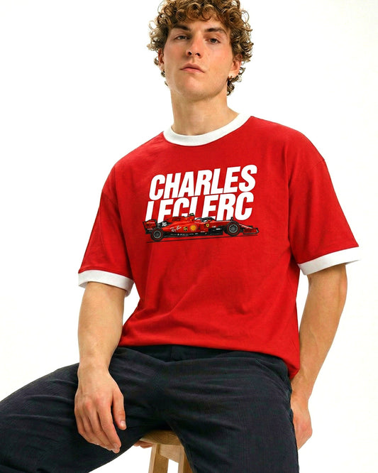 LECLERC F1 CAR T-SHIRT