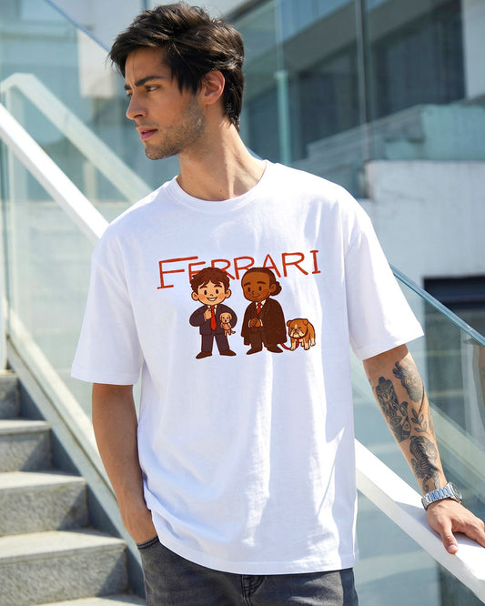 CHARLES & LEWIS FERRARI T-SHIRT