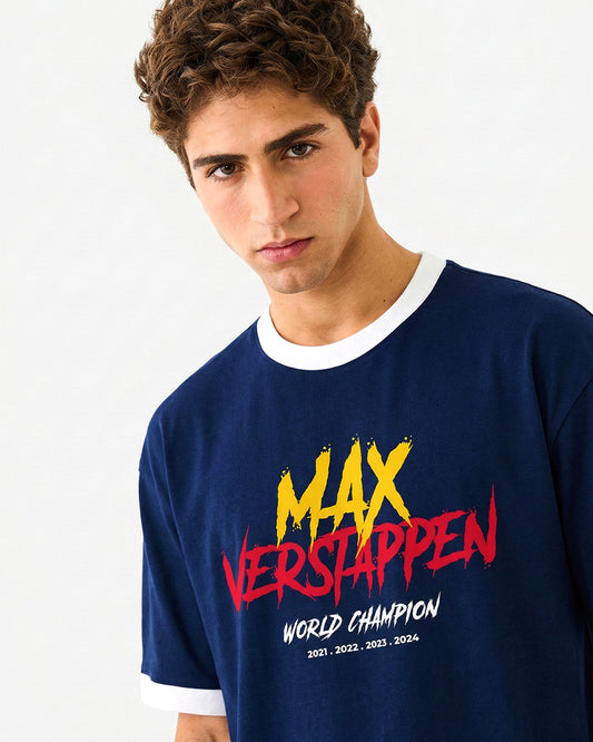 MAX VERSTAPPEN 2024 CHAMPION T-SHIRT