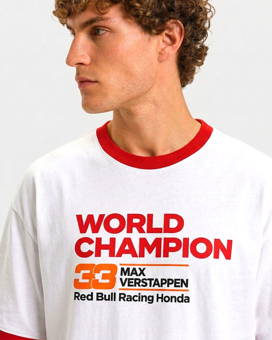 VERSTAPPEN 33 WORLD CHAMPION T-SHIRT