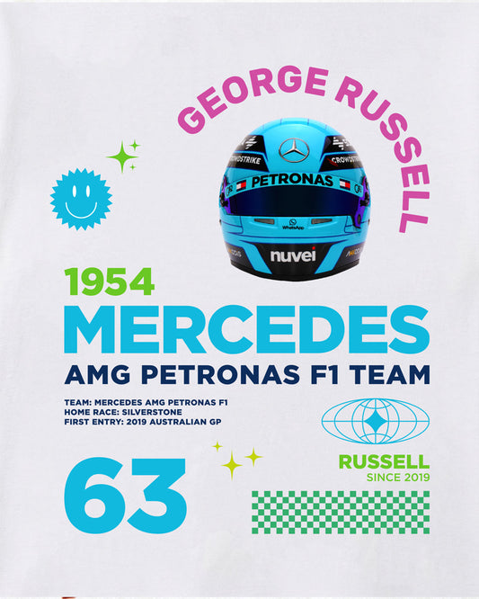GEORGE RUSSELL HELMET T-SHIRT