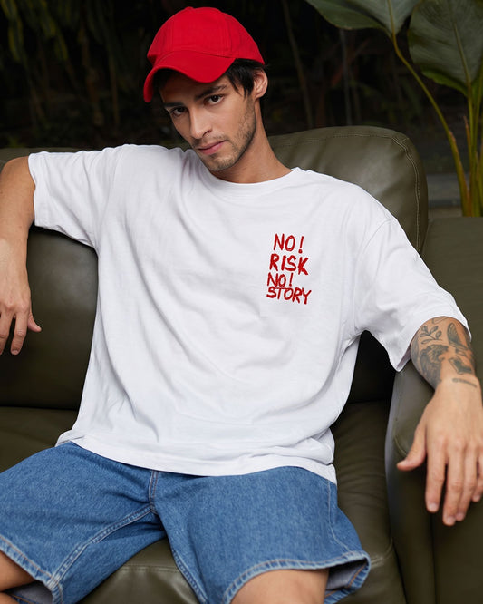 NO RISK NO STORY T-SHIRT