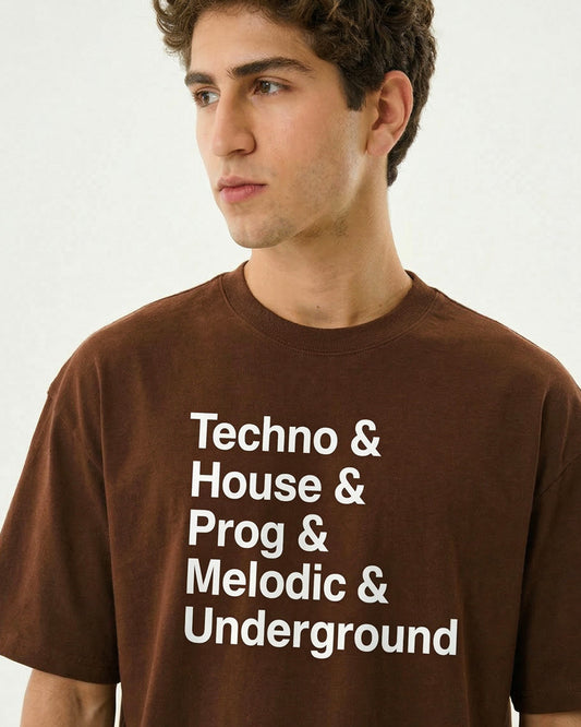 TECHNO AND HOUSE T-SHIRT