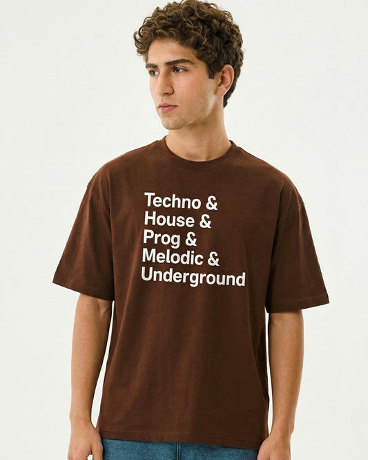 TECHNO AND HOUSE T-SHIRT