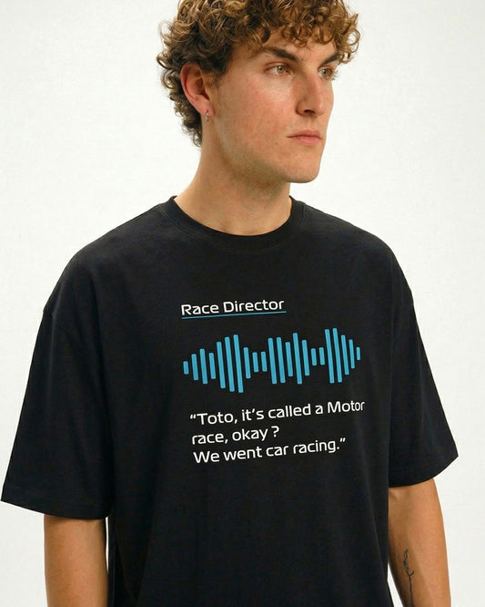 WE WENT CAR RACING T-SHIRT